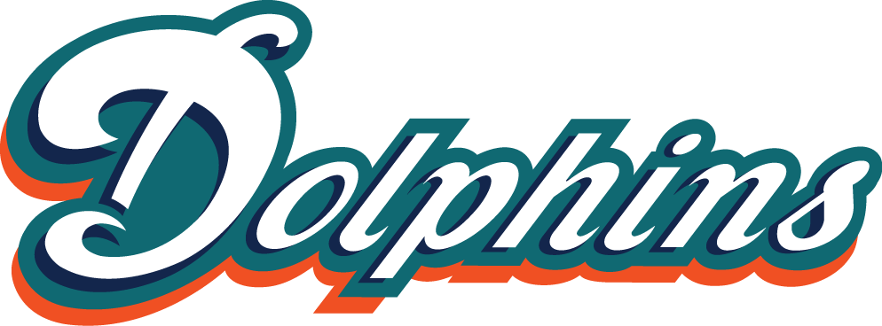 Miami Dolphins 2009-2012 Wordmark Logo DIY iron on transfer (heat transfer)